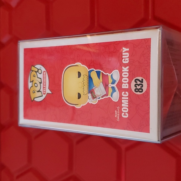 The Simpsons Comic Book Guy #832 Funko Pop Limited Edition - Picture 3 of 3